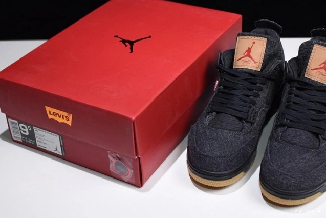 Rep Onekick 'black' Jordan Levi's Air x AO2571-001 4 0615